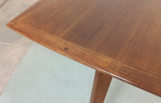 Image 1 of Mid century teak extendable dining table 