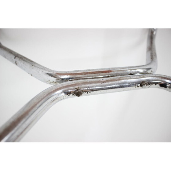 Image 1 of Vintage chromed stool by Marcel Breuer for Thonet B8, 1930s