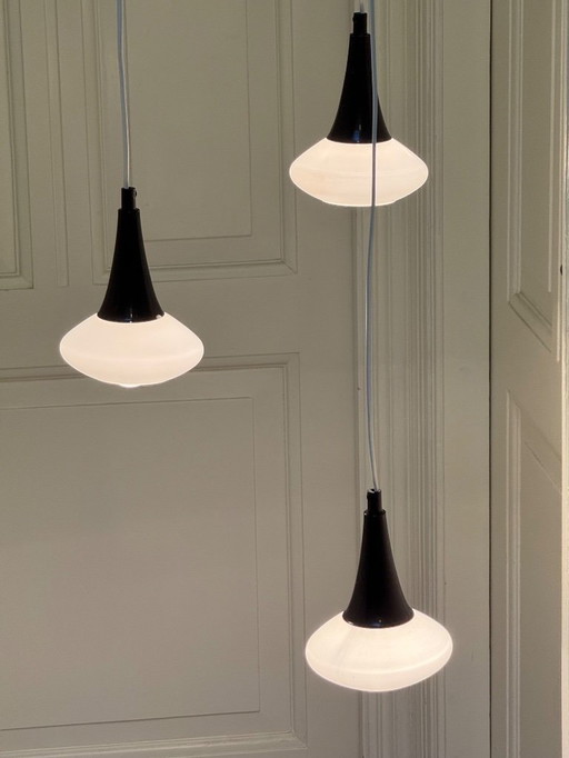 Vintage cascade pendant lamp, 1960s.