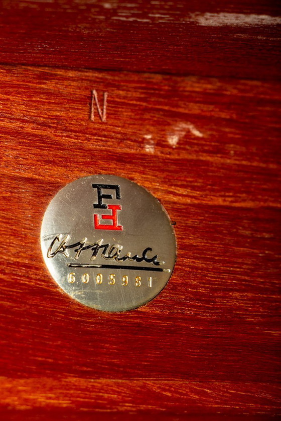 Image 1 of Zeer grote uitschuifbare tafel, 290 cm, van massief teakhout, model 542, van Inger Klingenberg voor France & Son 1960.