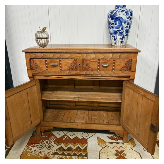 Image 1 of Prachtige antieke eikenhouten kast