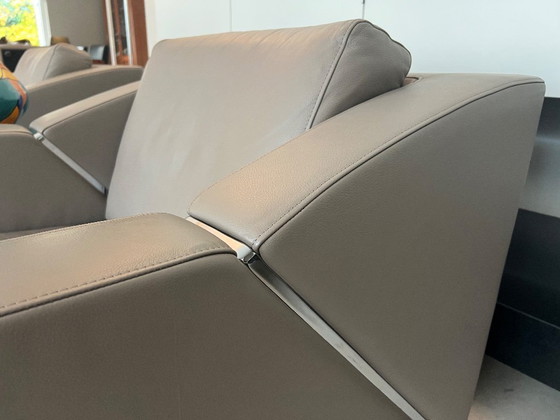 Image 1 of Komplette Sitzgruppe von Rolf Benz (2 x Sessel, 2 x Sofa, 2 x Hocker)