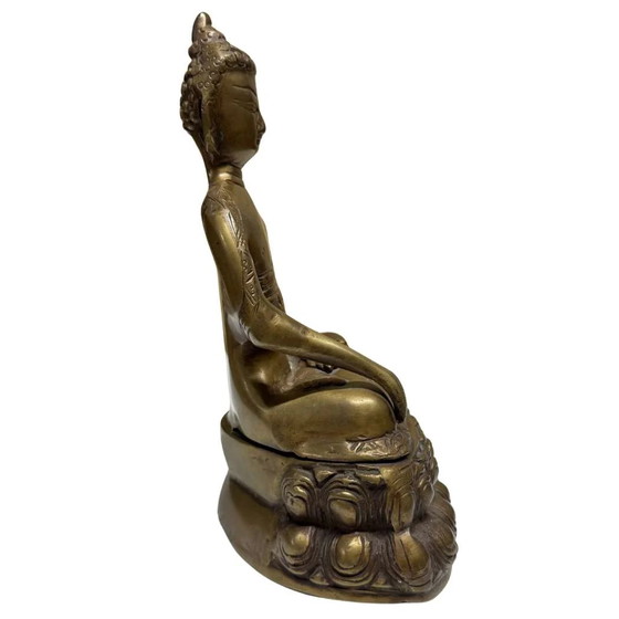 Buda de Bronce Sino-Tibetano – China con Influencia Tibetana, Siglos XVIII-XIX – Esculturas (photo 3 of 11)