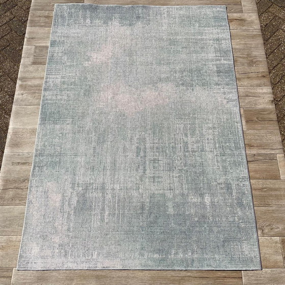 Image 1 of Brinker Carpets Cirix Teppich in Meeresblau - 160x230