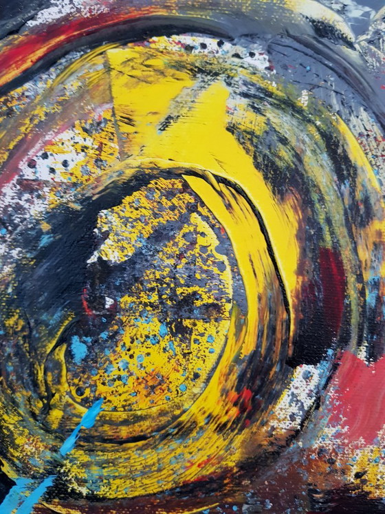 Abstract Modern Art - Abstract896 – Paintings & Drawings, Canvas (photo 3 of 8)