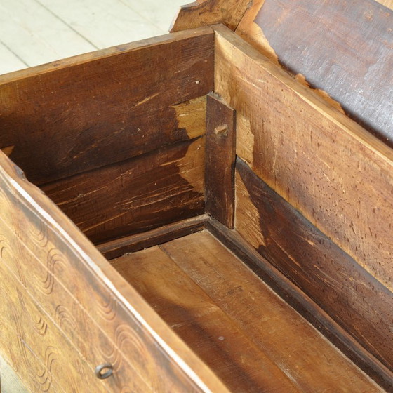 Image 1 of Antique Shepherd’s Chest, 1850’s