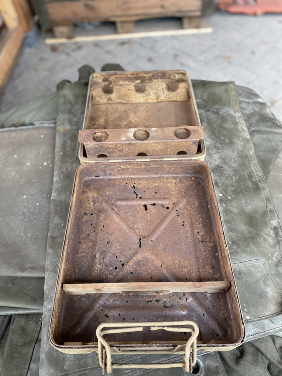 Ammunition Box Wine Crate Stick Grenade – Decorative Objects, Iron, Metal (photo 3 of 16)