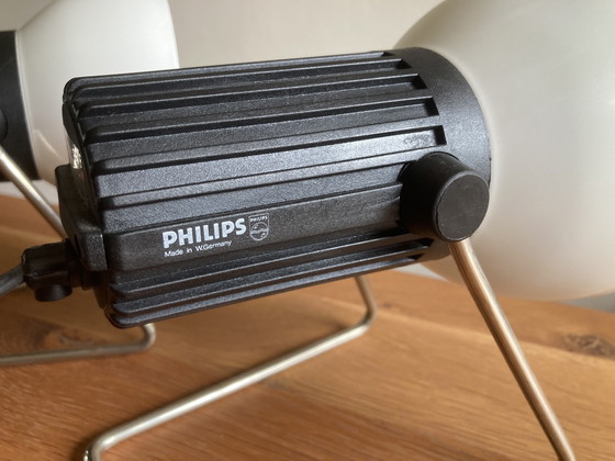 Image 1 of 3x lampade da tavolo / faretti Philips vintage ( anni '80)
