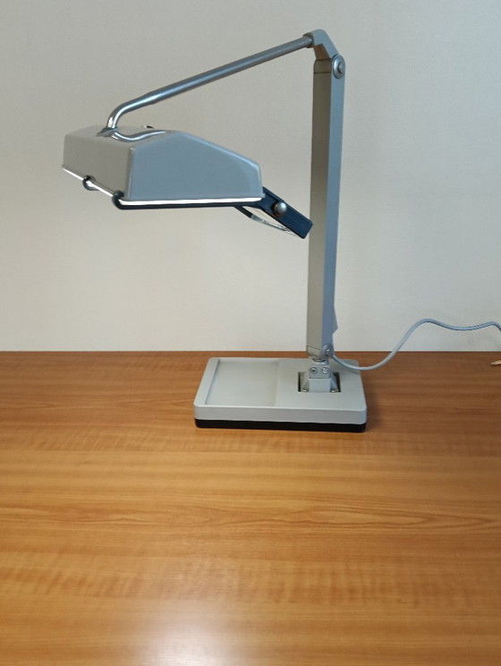 Lámpara de escritorio Waldmann Typ ST 208N – Lámparas de escritorio, Metal, Plástico (photo 14 of 16)