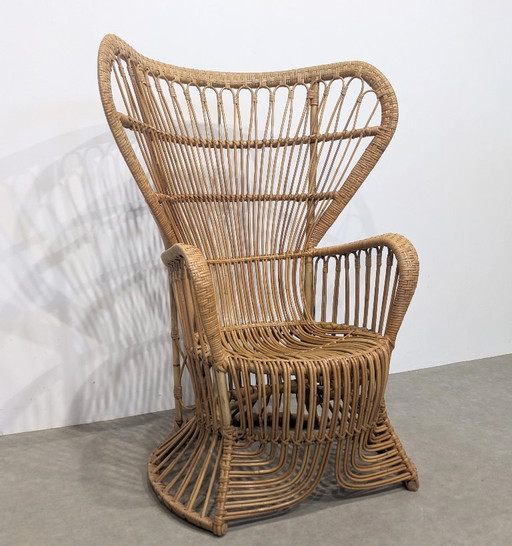 Vintage Peaock armchair