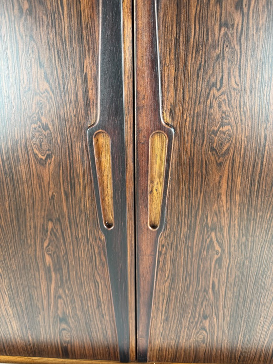 Image 1 of Ærthøj Jensen & Mølholm Rosewood Sideboard – Danish Craftsmanship with Hidden Bar