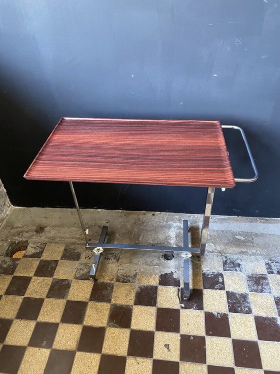 Image 1 of Carrello vintage in metallo e plastica, 1970