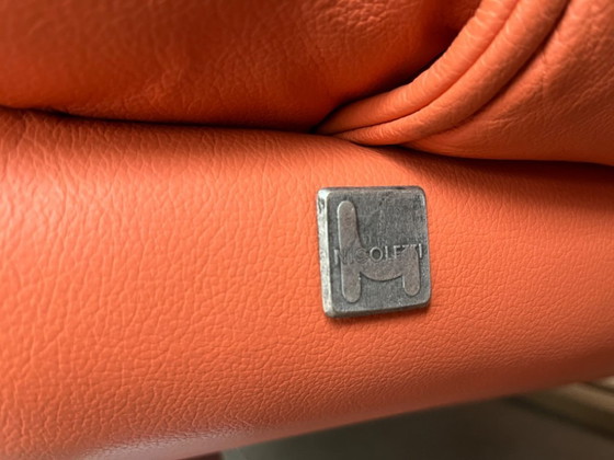 Image 1 of Canapé et fauteuil en cuir Nicoletti