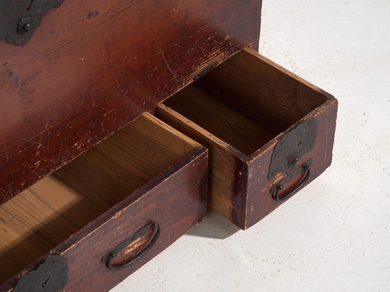 Antique Japanese Chest - Meiji Period (c. ) #20 – Chest of drawers, Wood, Metal (photo 29 of 40)