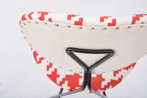 Image 1 of Coppia di sedie F &amp; T olandesi di metà secolo rivestite di Rob Parry