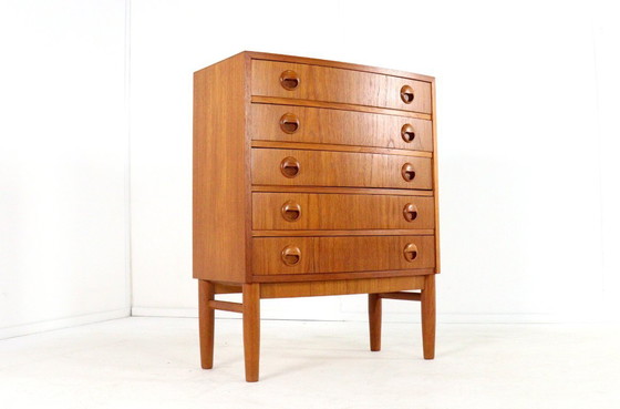 Image 1 of Kai Kristiansen for Feldballes chest of drawers, vintage Danish design