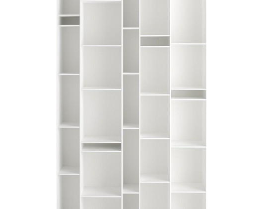 Image 1 of Bibliothèque Ramdom blanche par Neuland Industriedesign