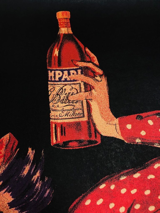 Image 1 of  Leonetto Cappiello, 1950 - SPIRITELLO CAMPARI - Manifesto originale d'epoca