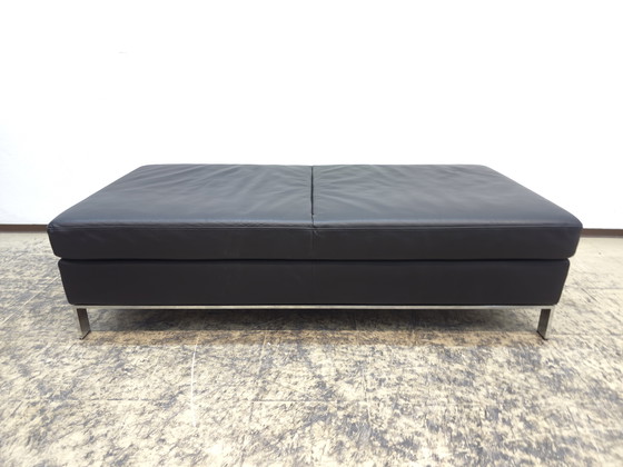 Image 1 of Tabouret en cuir Walter Knoll Foster, tabouret design, banc en cuir, qualité supérieure