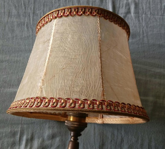Coppia di Applique a forma di pistola in legno e ottone, Marrone, Classicisme (foto 11 di 12)