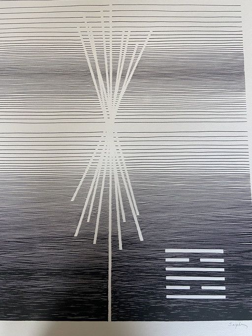 Signed work - Michel Seuphor (Paris)