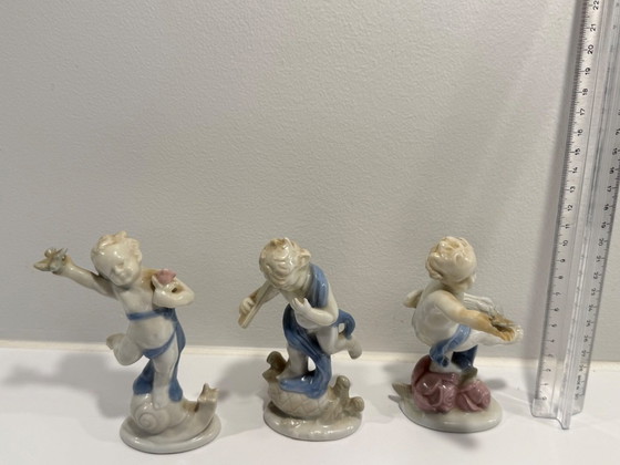 Early 20th century Antique Porcelain Figurines – Sculpture (photo 7 of 12)