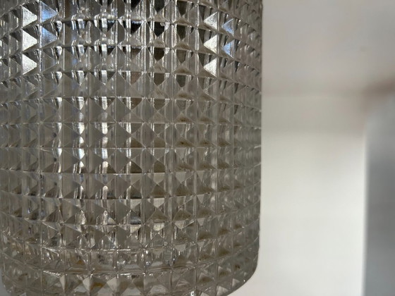 Image 1 of Plafonnier vintage , laiton et verre , Carl Fagerlund Suède 1960