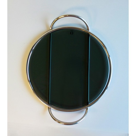 Image 1 of Vintage round tray by Lino Sabbatini Italian 1960s