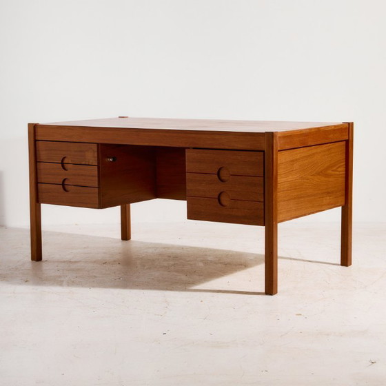 Image 1 of Escritorio de teca MK11325 Modelo 33 de Christian Linneberg para Chr. Linneberg