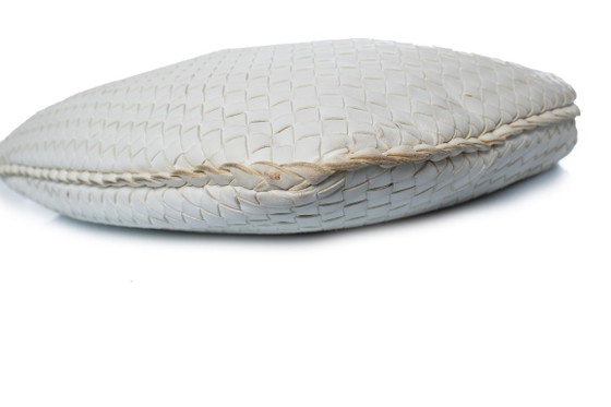 Bottega Veneta, Bolso Hobo Intrecciato en Blanco – Bolsos de hombro, Lambskin (photo 17 of 17)