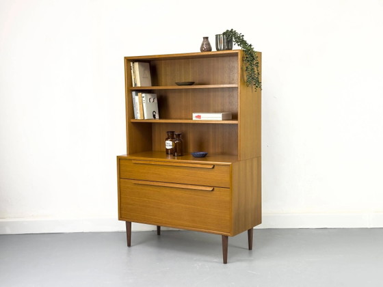 Libreria in teak con cassetti di WK Möbel, anni '60 – Librerie, Wood, Design (photo 11 of 21)