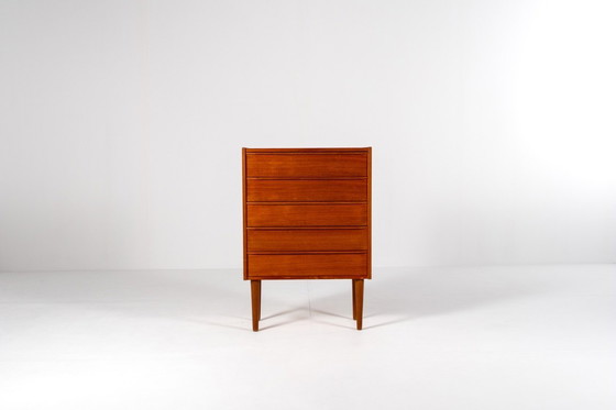 Image 1 of Vintage Mid-Century Teak Chest of Drawers, 1960s, Denmark