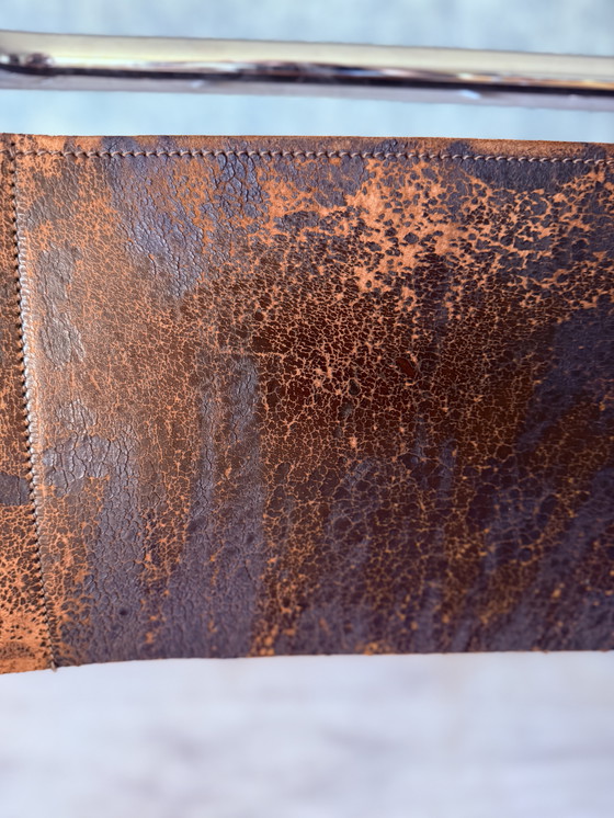 Image 1 of Vintage Thonet S33 van Mart Stam, met een bijzondere patina, circa jaren 60.