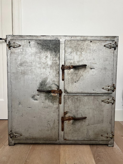 Vintage industrial cabinet