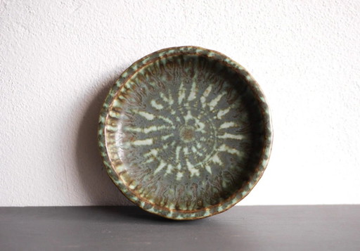 Bols Birka en poterie d'art scandinave par Gunnar Nylund pour Rörstrand, années 1960, set de 2