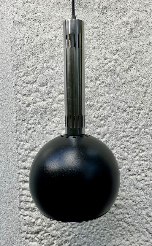 Lampe à suspension au design industriel des années 1960