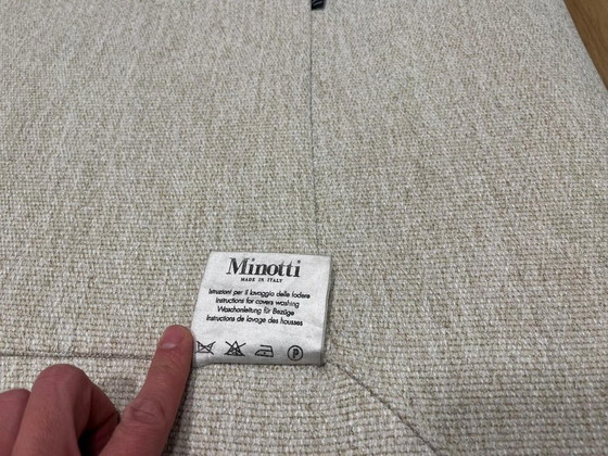 NEU Minotti Hamilton Ecksofa + Hocker + GARANTIE, Andere, Stoff, Beige, Modern (Foto 8 von 9)