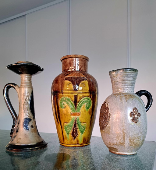 collection Belgian Pottery Guerin Pottery Flamende