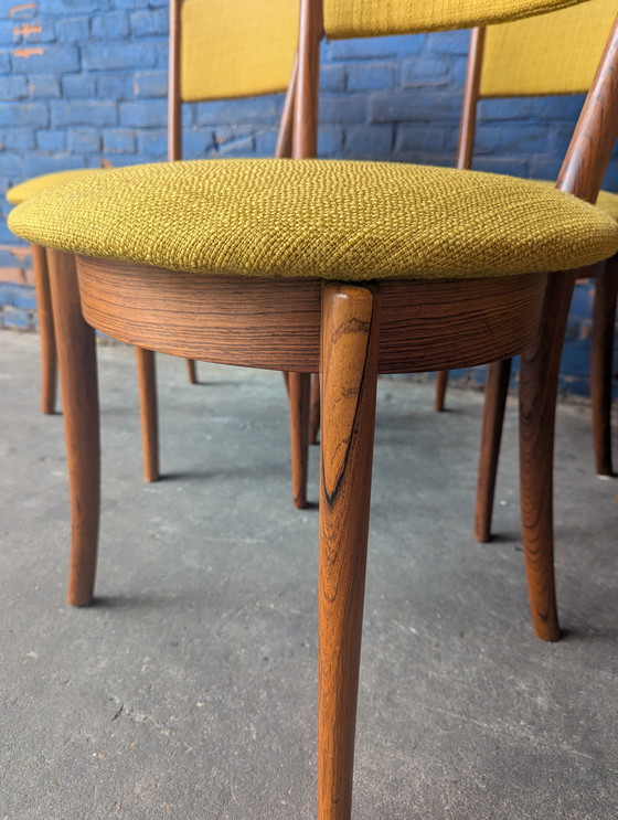 Image 1 of 6x Esszimmerstühle aus Palisanderholz - Søren Willadsen - 1960s