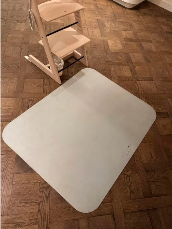 Image 1 of Alfombra de suelo Noui Noui color salvia - Para debajo de la trona