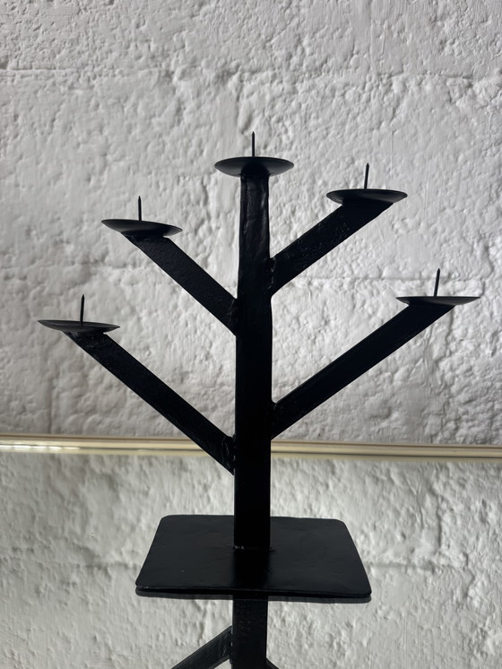 Image 1 of Lampadari in ferro battuto, stile Habitat anni '80