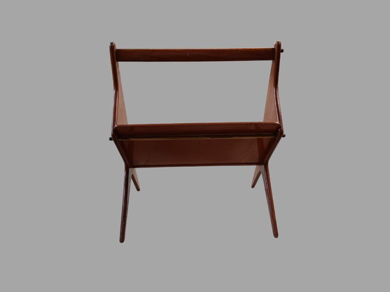 Image 1 of Porte-revues sculptural danois en teck, années 1960