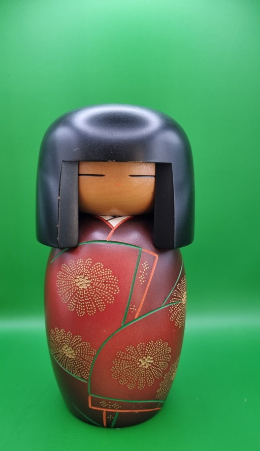 Wunderschöne große Kokeshi von Kisaku