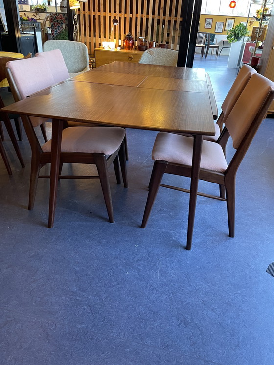 Image 1 of Vintage dining table Louis van Teeffelen Milan