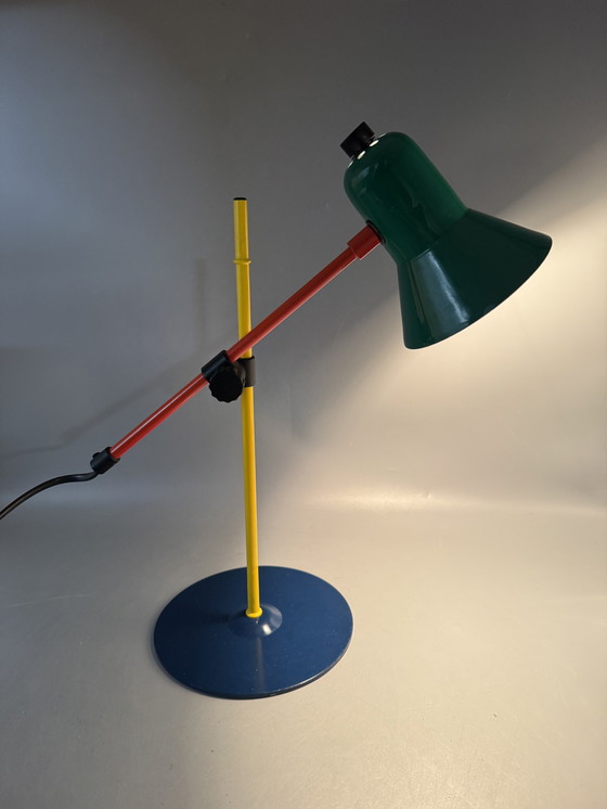 Image 1 of Memphis table lamp by Massive – an iconic design statement from the 1980s
