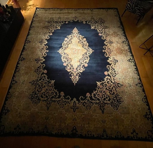 Antiker Kerman-Orientalischer Teppich aus dem Iran