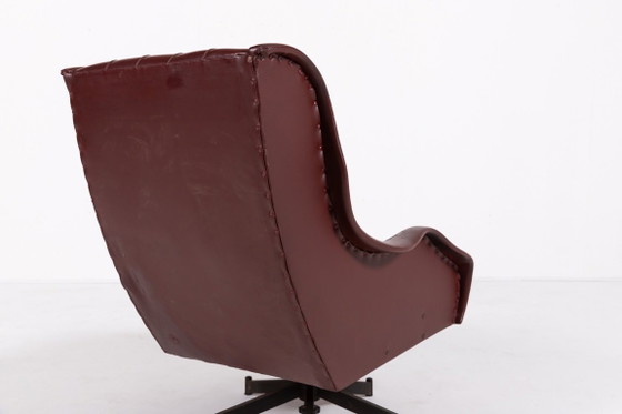 Image 1 of Italienischer Lounge-Sessel im Mid-Century-Modern-Stil, 1960er Jahre