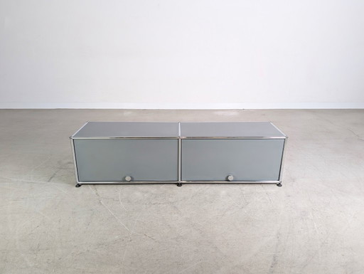 USM Haller Sideboard Fritz Haller 1x2 medium grey Design TV Board