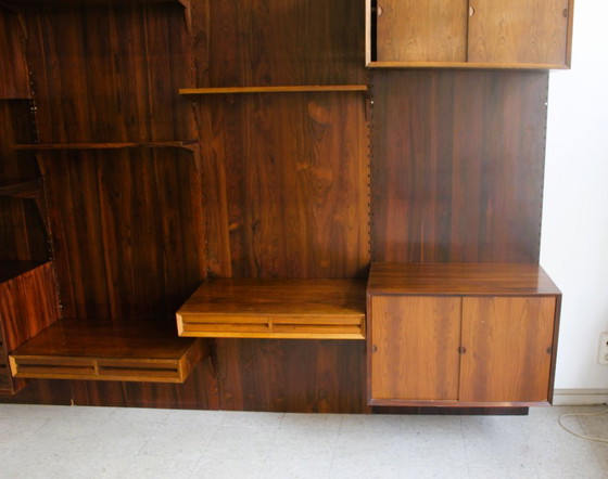 Mueble de pared en palisandro, de Poul Cadovius para Cado, Dinamarca. – Estanterías de pared, Wood (photo 8 of 17)