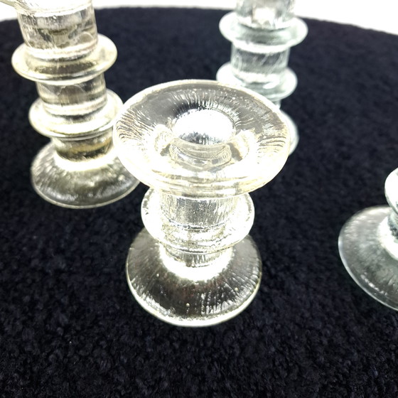 Image 1 of 5x Candeliere vintage in vetro Pukeberg Staffan Gellerstedt